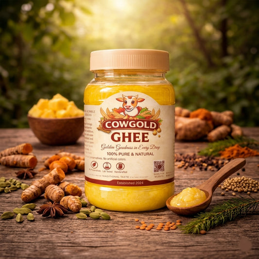 Cowgold Pure Bilona Ghee – 100% Natural & No Preservatives