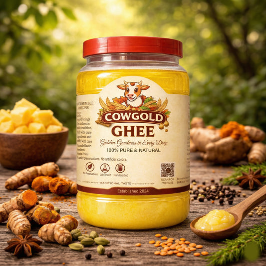 Cowgold Pure Desi Ghee – 100% Pure & Natural