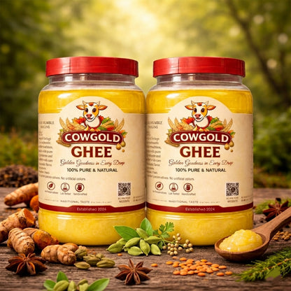 Cowgold Pure Ghee Combo Pack – 100% Natural Ghee